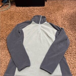 Columbia Teal and Navy Fleece Jacket